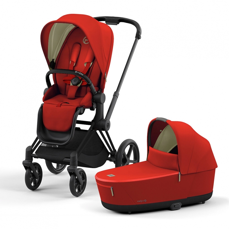 Коляска 2 в 1 Cybex Priam IV шасси Matt Black фото 36