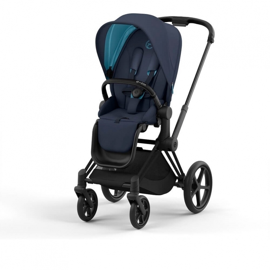Коляска 2 в 1 Cybex Priam IV шасси Matt Black фото 15