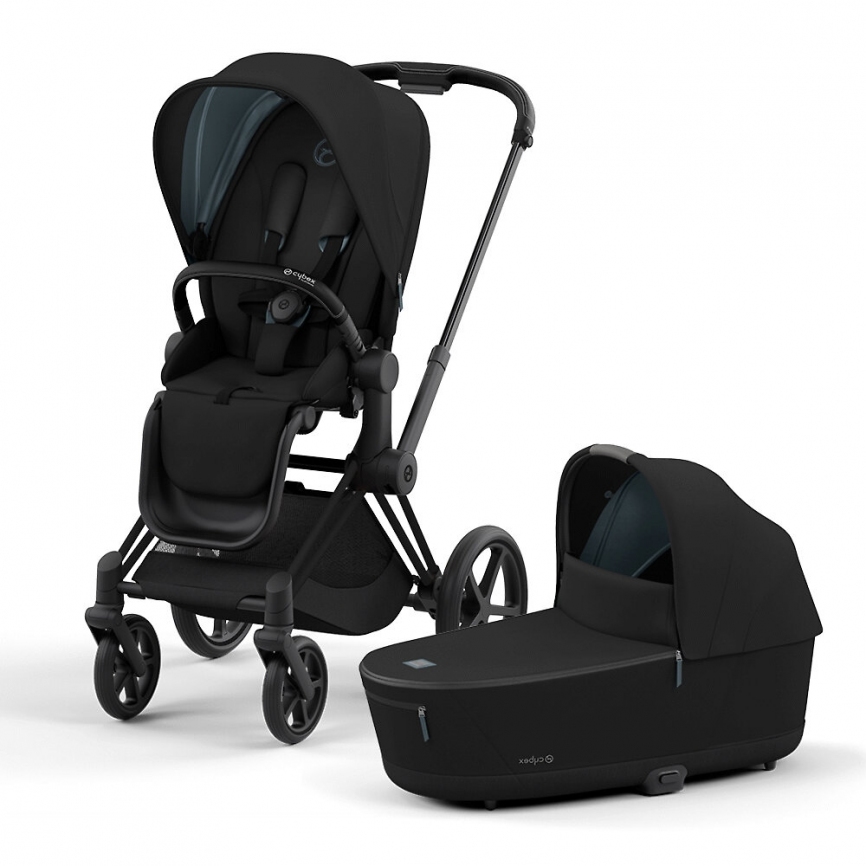 Коляска 2 в 1 Cybex Priam IV шасси Matt Black фото 6