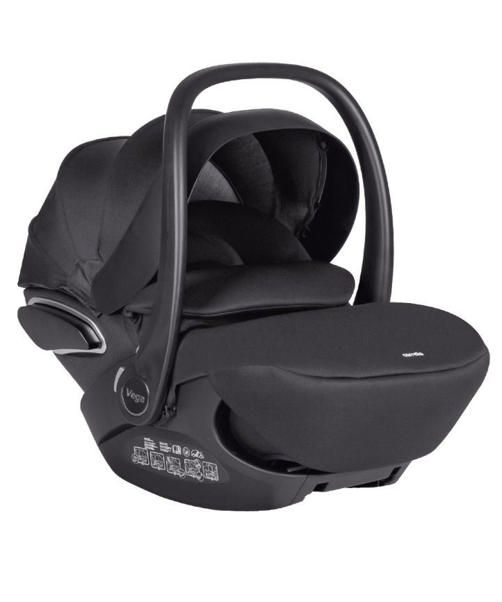 Автокресло Carrello Vega CRL-14101 (0-13 кг), Absolute Black (Черный) фото 2